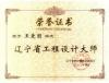 遼寧省設(shè)計(jì)大師證書(shū)2013